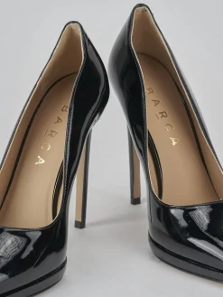 Décolleté tacco 11cm vernice nero