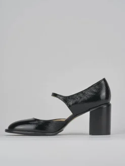 Décolleté tacco 7cm vernice nero