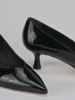 Décolleté tacco 5cm vernice nero