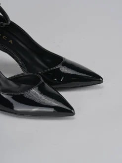 Décolleté tacco 7cm vernice nero