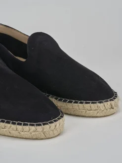 Mocassini camoscio blu