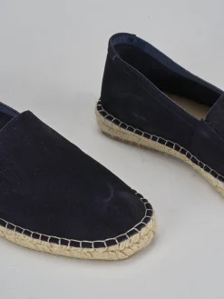 Mocassini camoscio blu