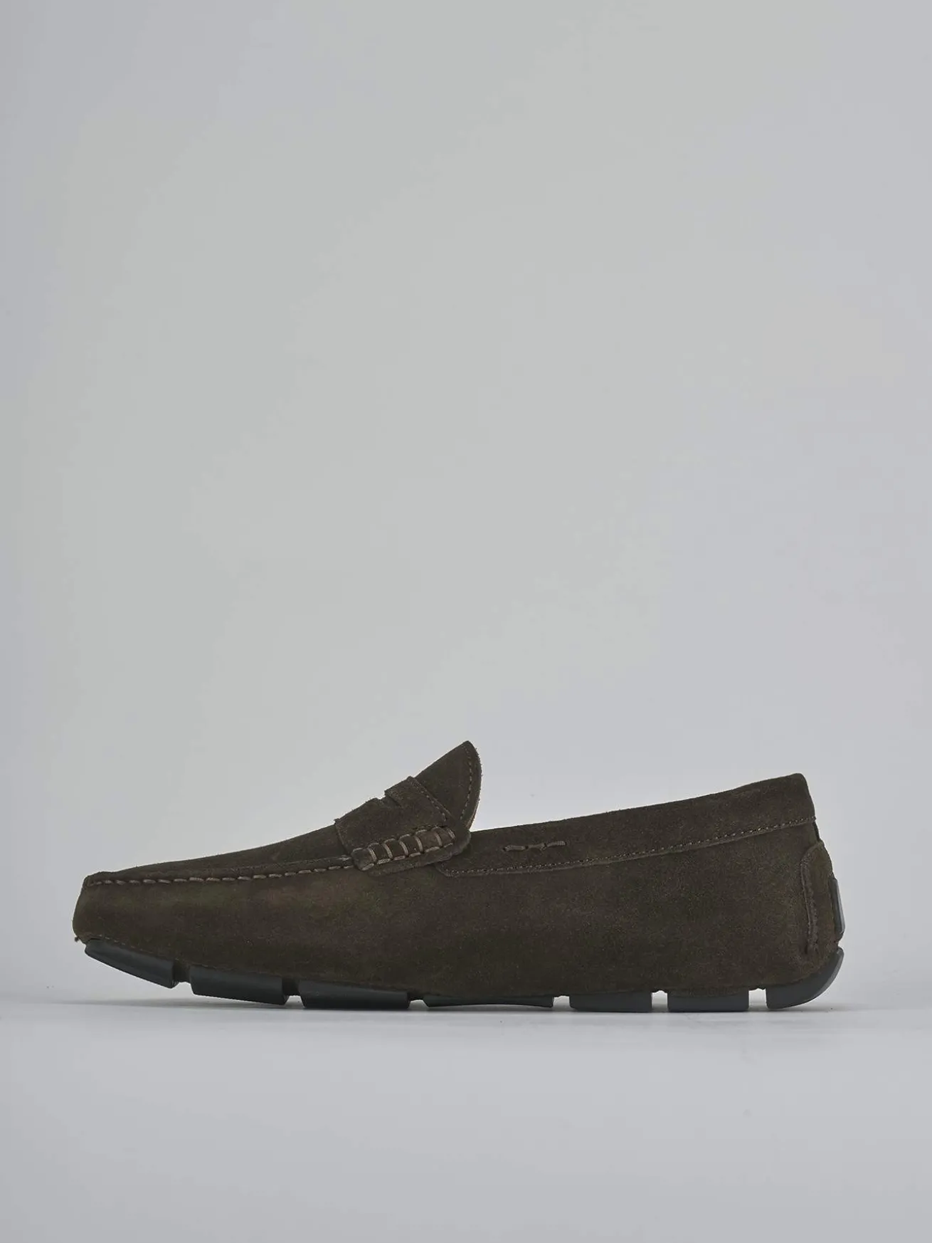 Mocassini camoscio testa