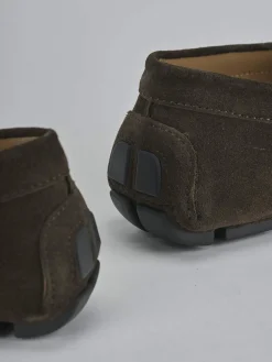 Mocassini camoscio testa