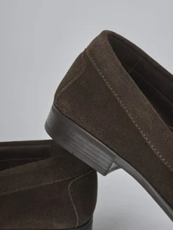 Mocassini camoscio testa