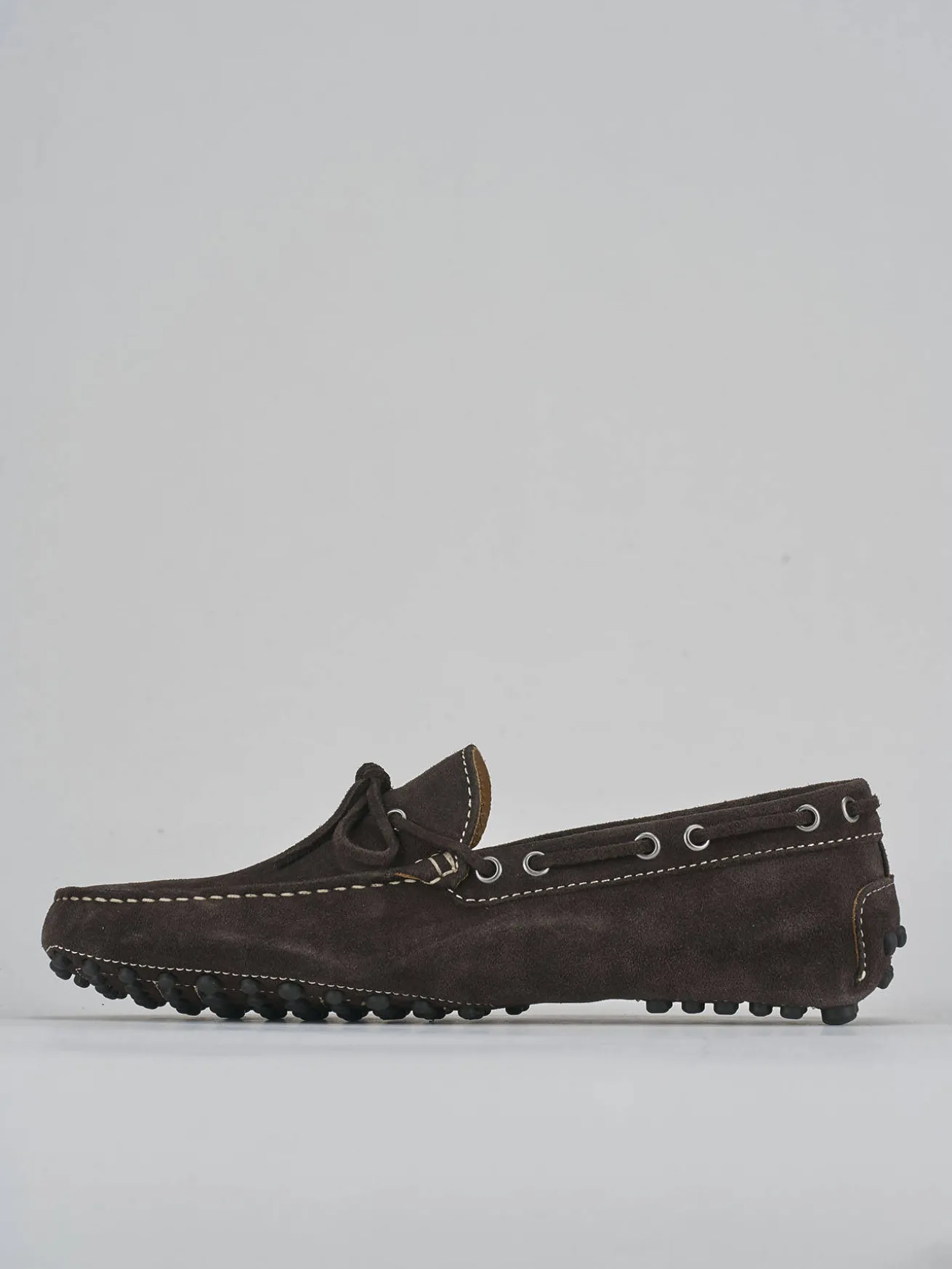 Mocassini camoscio testa