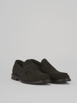 Mocassini camoscio testa