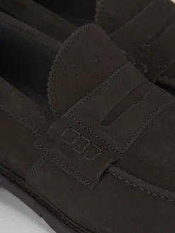 Mocassini camoscio testa