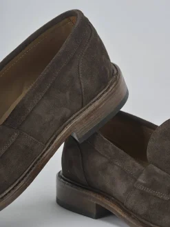 Mocassini camoscio testa