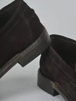 Mocassini camoscio testa