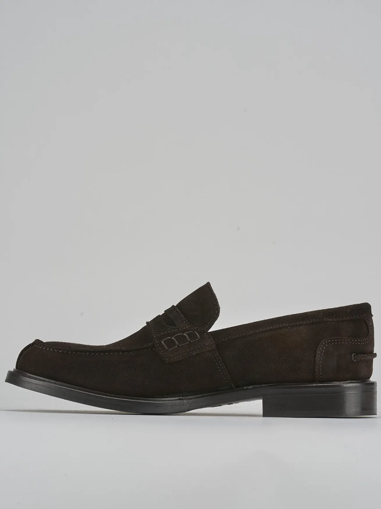 Mocassini camoscio testa