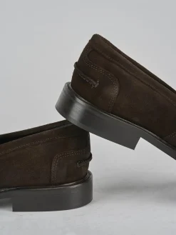 Mocassini camoscio testa