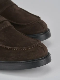 Mocassini camoscio testa