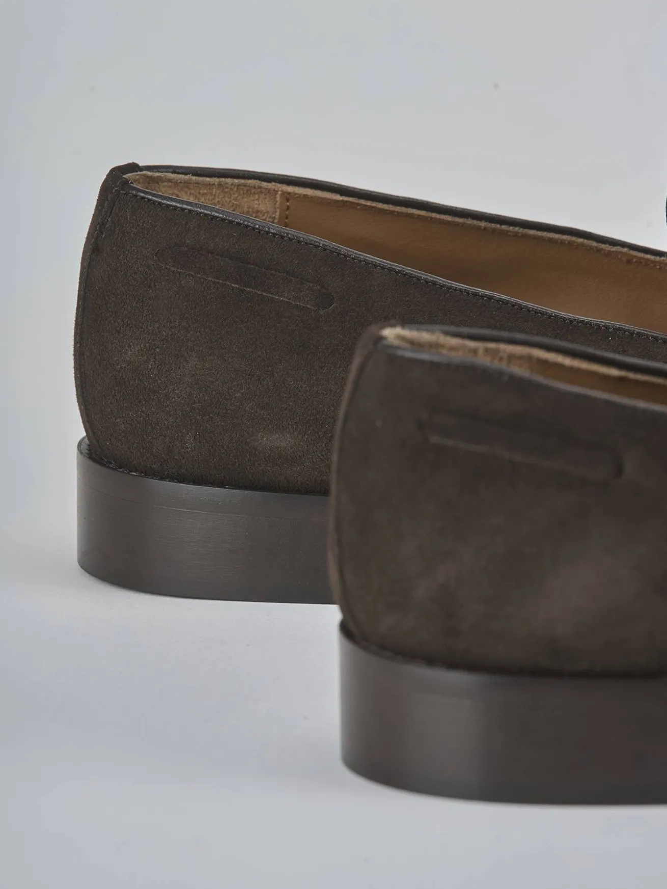 Mocassini camoscio testa