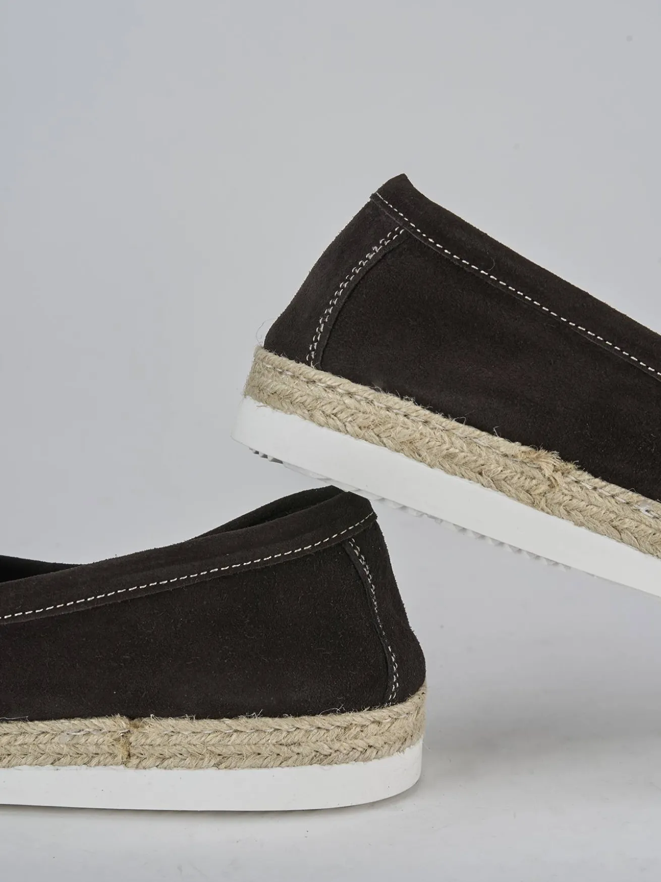 Mocassini camoscio testa