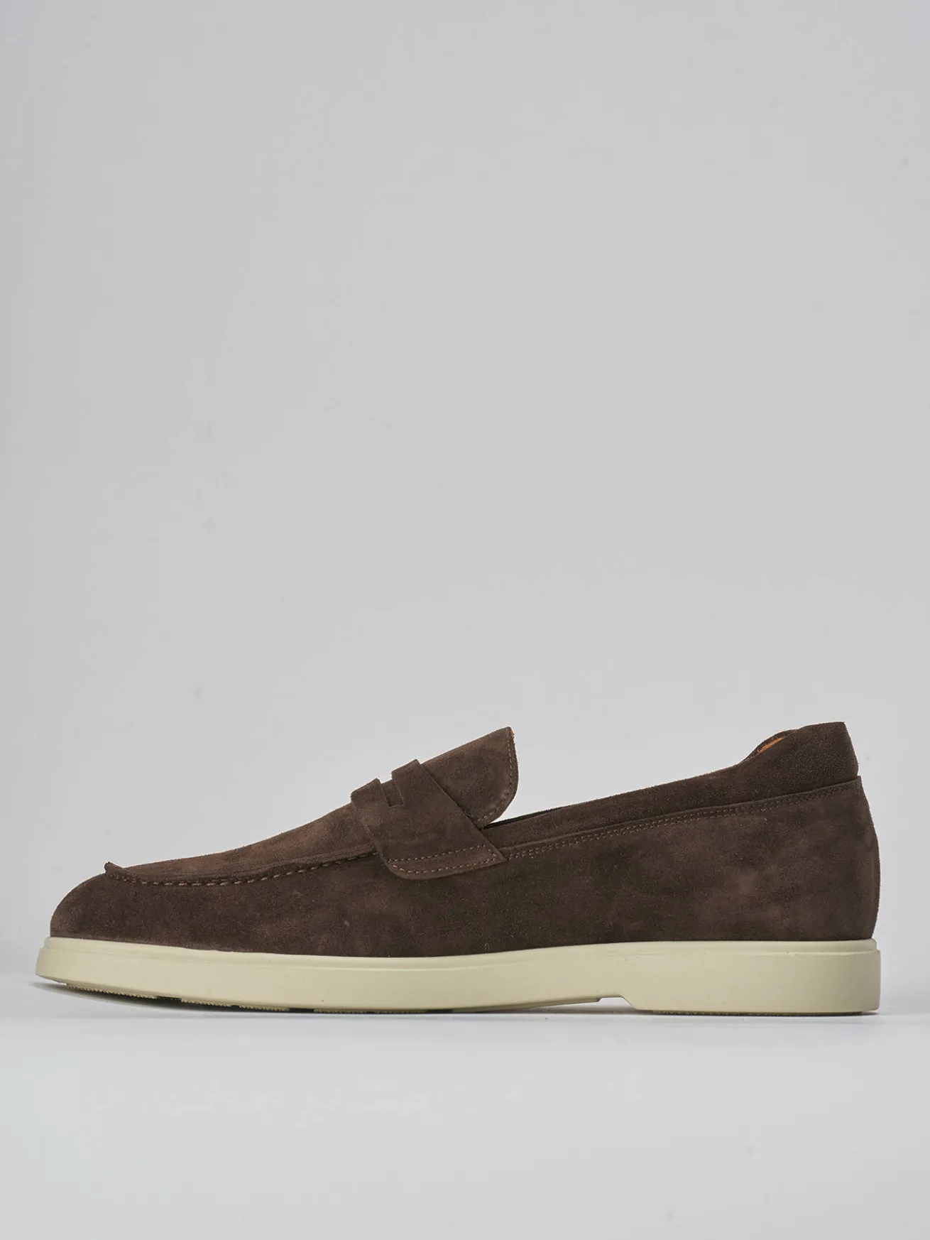 Mocassini camoscio testa