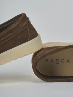 Mocassini camoscio testa