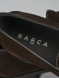 Mocassini camoscio testa