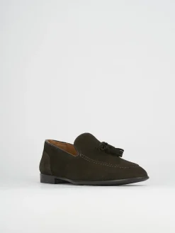 Mocassini camoscio testa