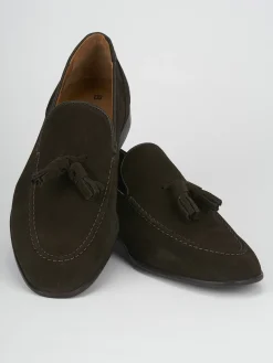 Mocassini camoscio testa