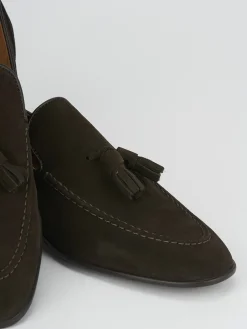 Mocassini camoscio testa