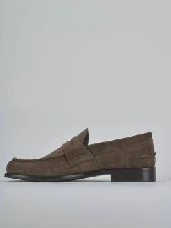 Mocassini camoscio testa