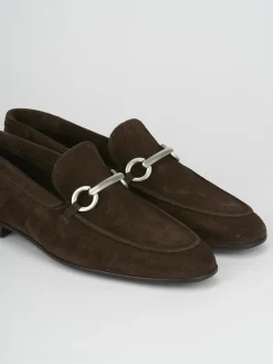 Mocassini camoscio testa