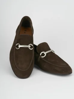 Mocassini camoscio testa