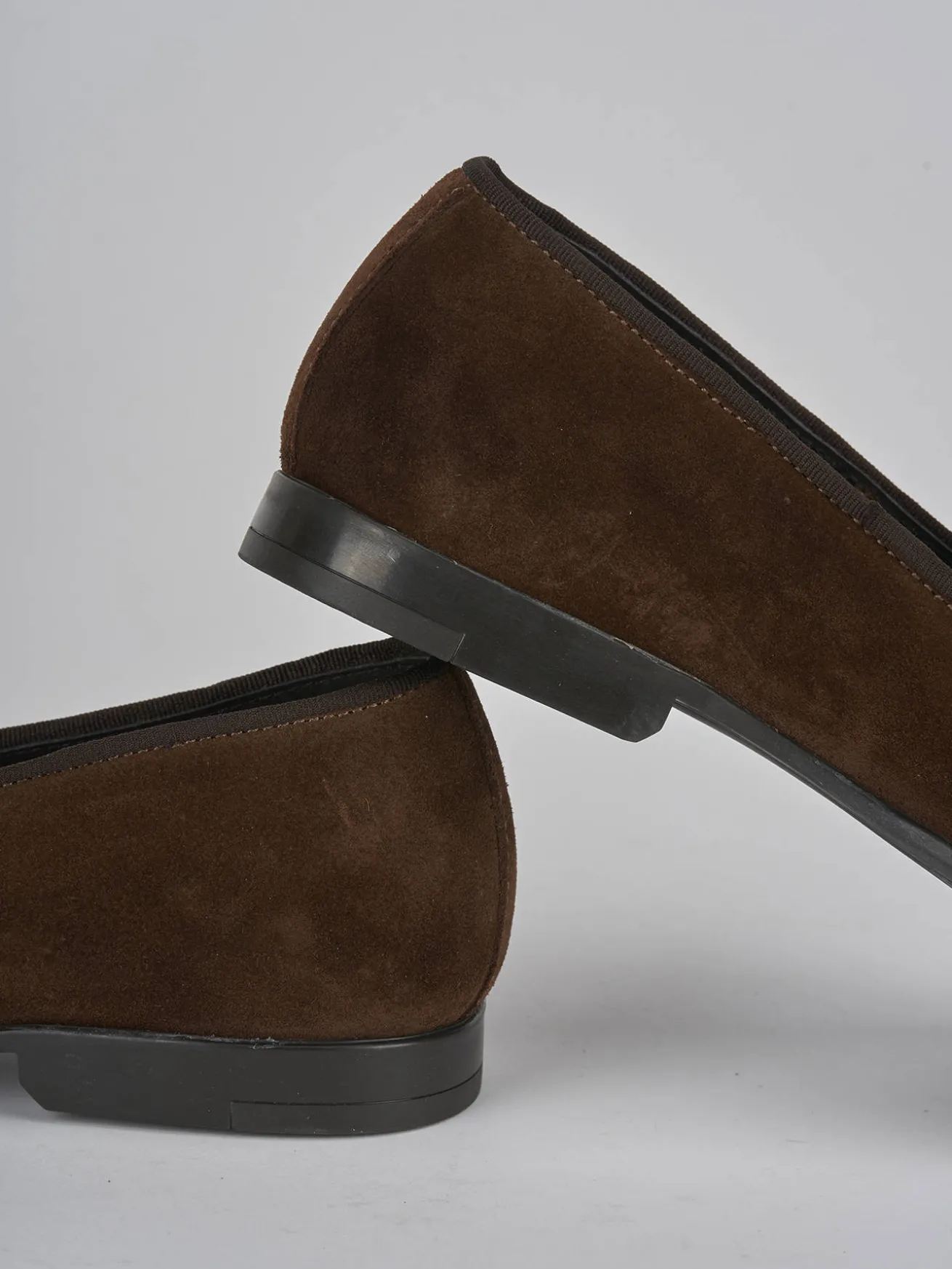 Mocassini camoscio testa