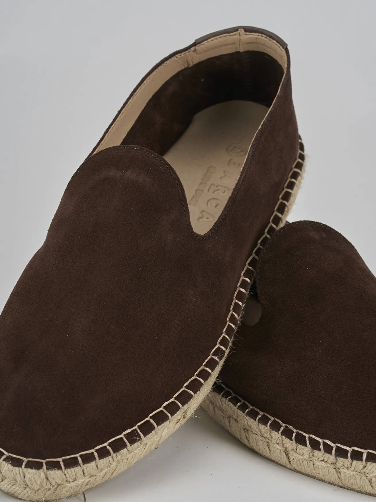 Mocassini camoscio testa