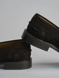 Mocassini camoscio testa