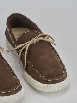 Mocassini camoscio testa