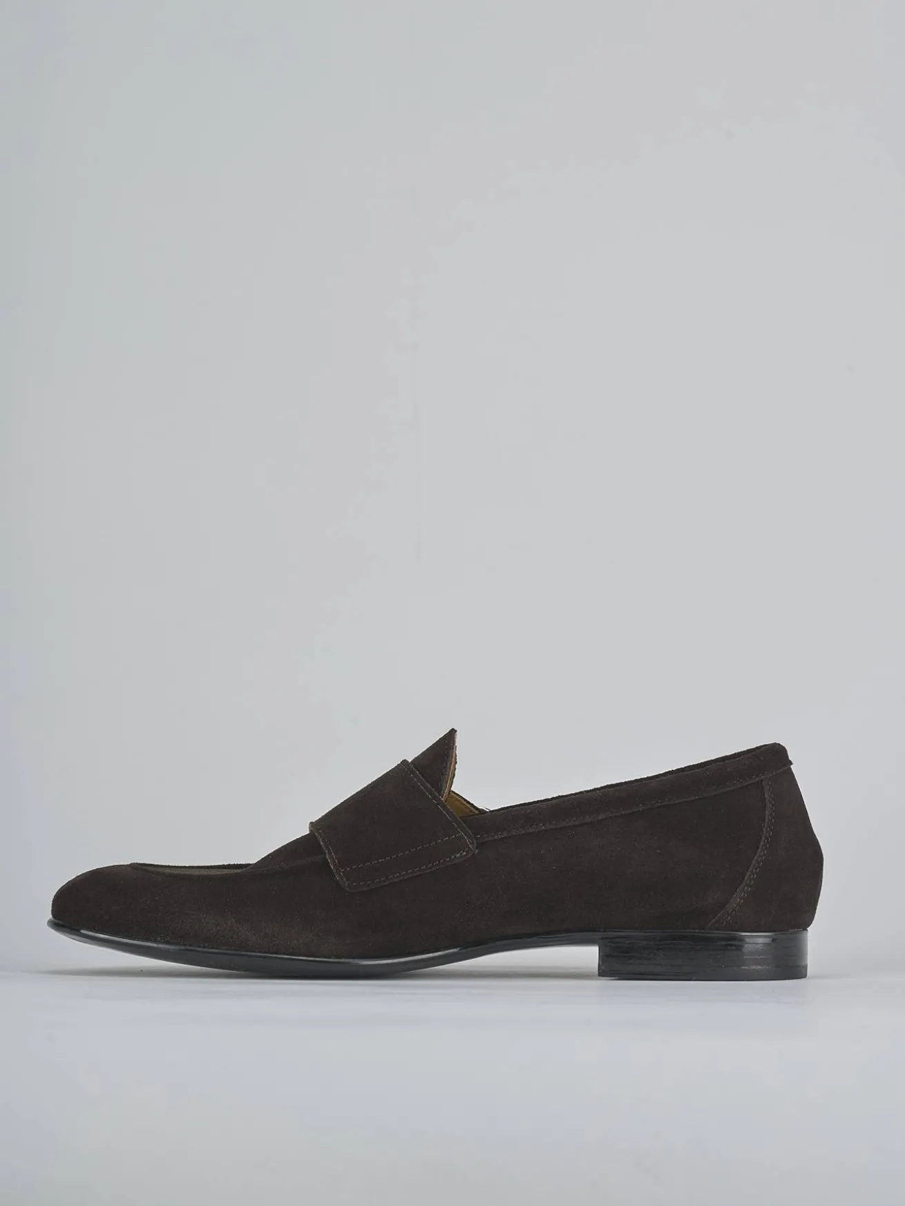 Mocassini camoscio testa