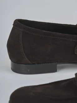 Mocassini camoscio testa