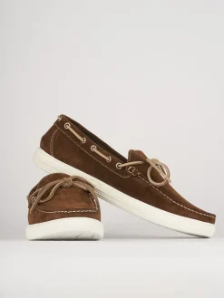 Mocassini camoscio testa