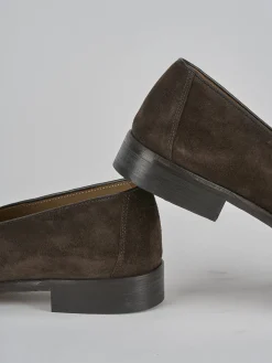 Mocassini camoscio testa