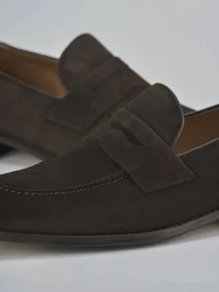 Mocassini camoscio testa