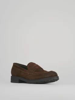 Mocassini camoscio testa