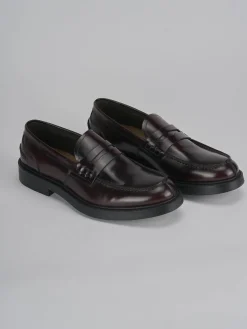 Mocassini pelle bordo'