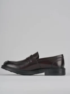 Mocassini pelle bordo'