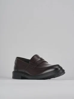 Mocassini pelle bordo'