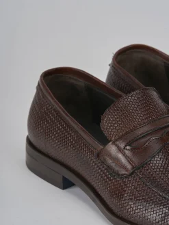 Mocassini pelle marrone