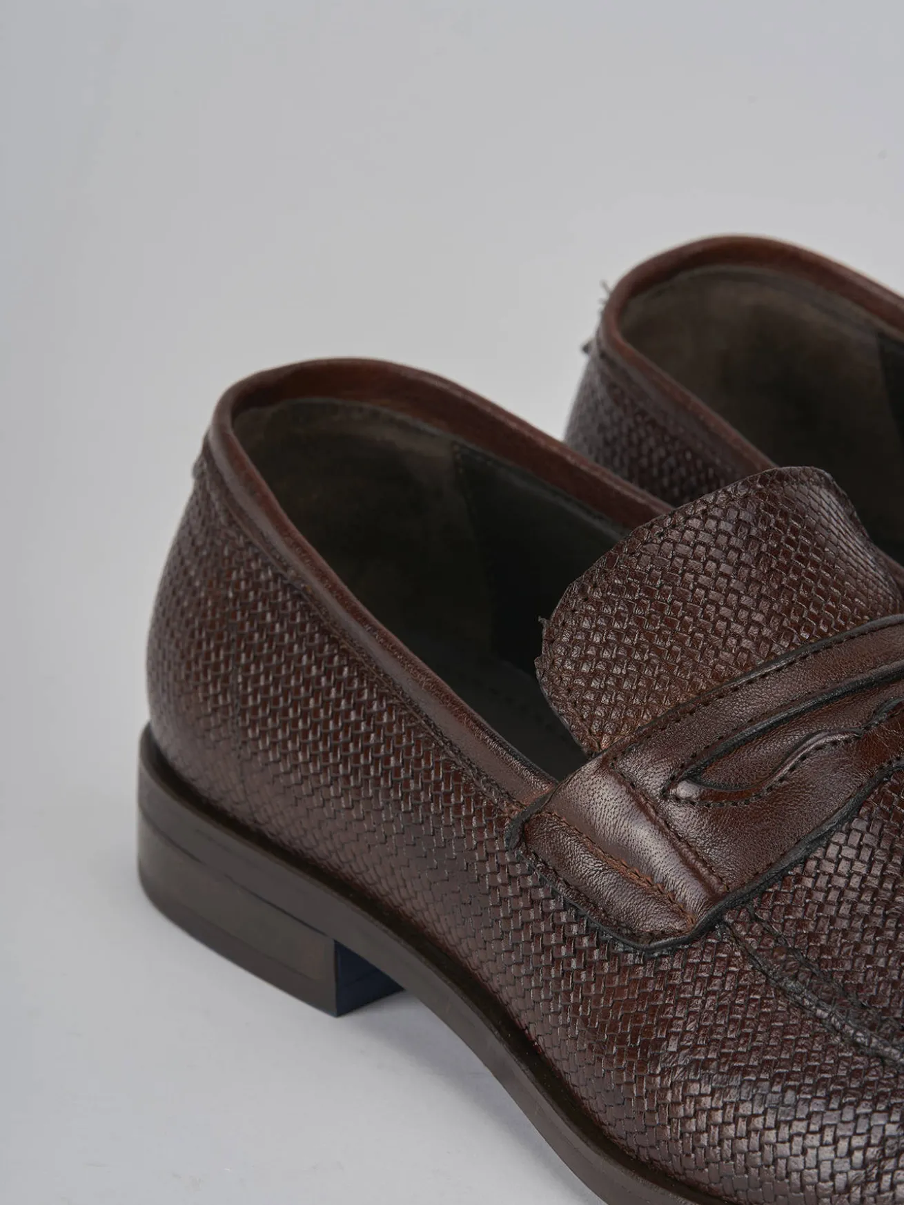 Mocassini pelle marrone