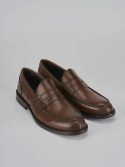 Mocassini pelle marrone