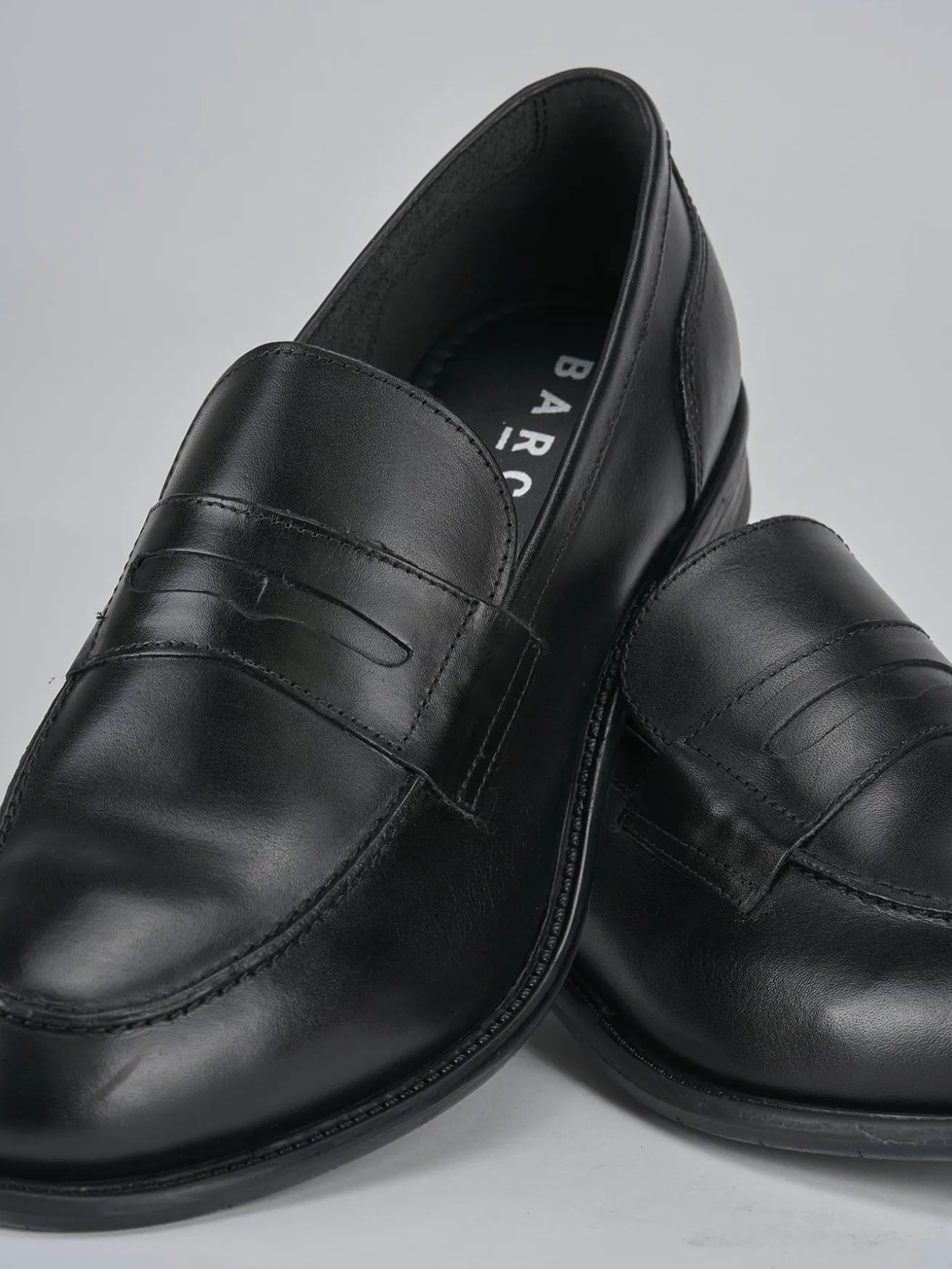 Mocassini pelle nero