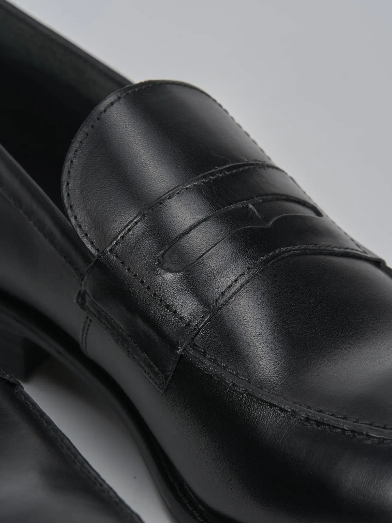 Mocassini pelle nero