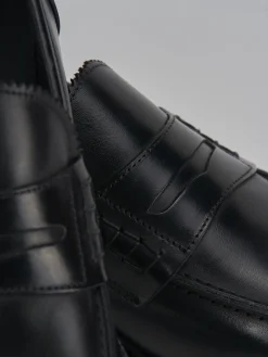 Mocassini pelle nero