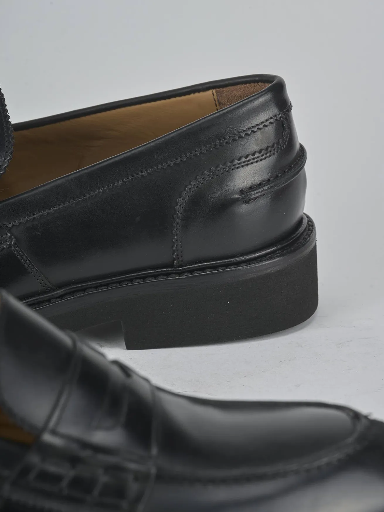 Mocassini pelle nero