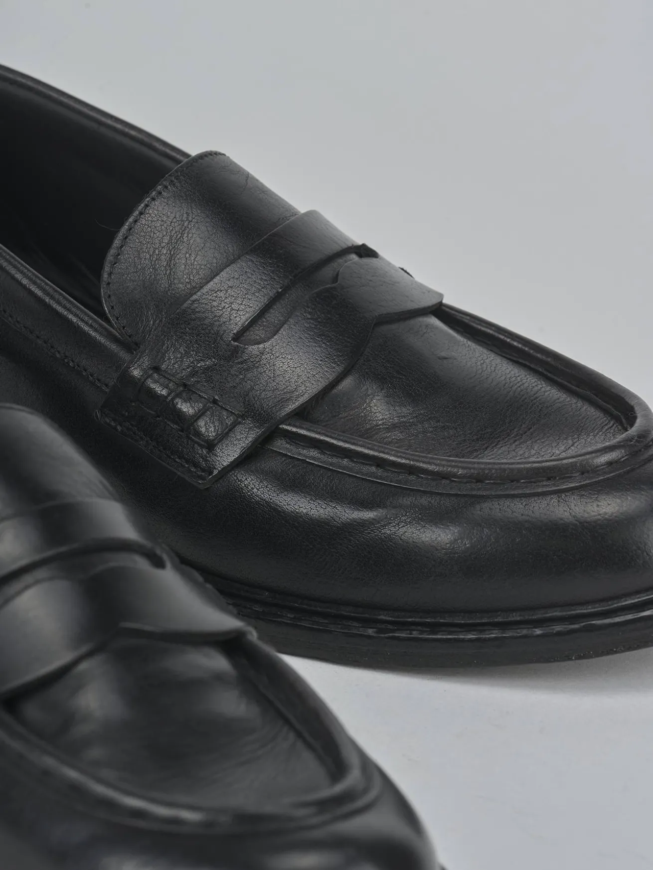 Mocassini pelle nero