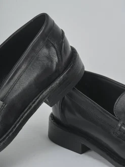 Mocassini pelle nero